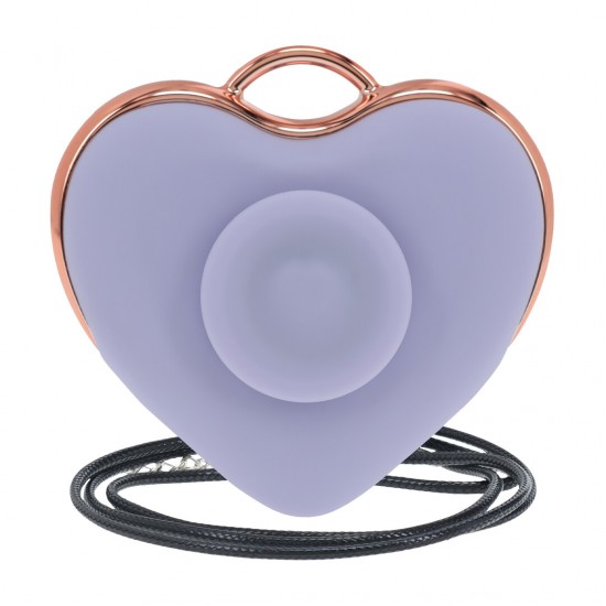 Luvie é um vibrador fofo em formato de coração que também funciona como um colar estiloso. Com 15 funções, impulsionado por um motor F1 avançado e um motor com tecnologia AirTap®, oferece sensações de vibração e sucção (