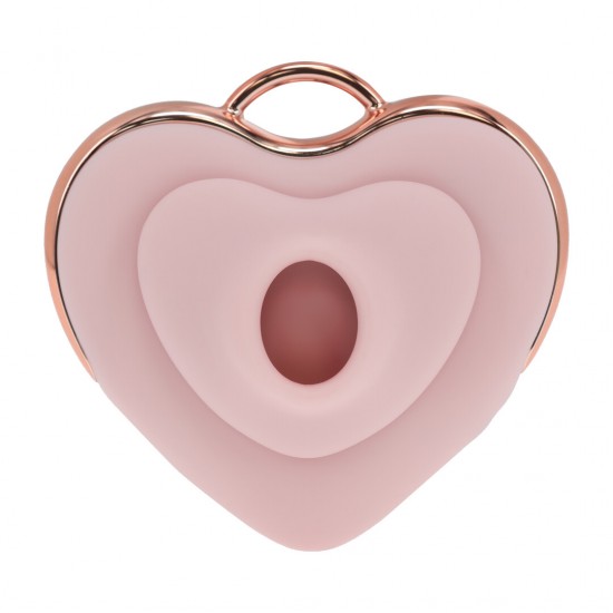 Luvie é um vibrador fofo em formato de coração que também funciona como um colar estiloso. Com 15 funções, impulsionado por um motor F1 avançado e um motor com tecnologia AirTap®, oferece sensações de vibração e sucção (