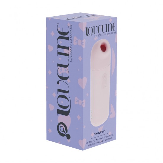 Sweetie é tão pequeno e charmoso quanto poderoso. Este vibrador de 15 funções é alimentado por um motor F1 avançado e pela tecnologia AirTap®, oferecendo sensações 2 em 1 de vibração e sucção através de seu acessório rem