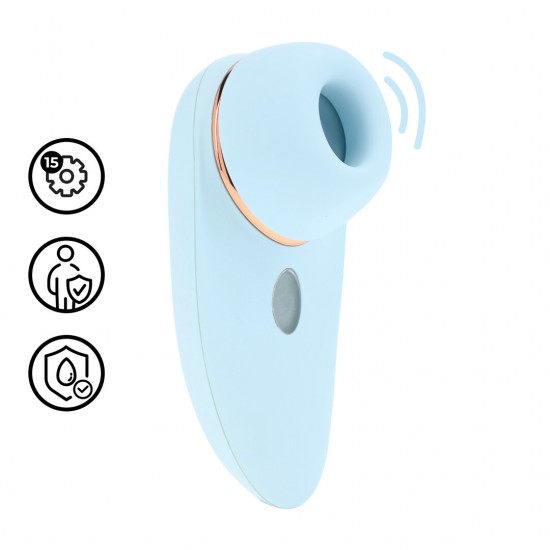 Aurie é um vibrador revolucionário com função de sucção e vibração, equipado com um motor F1 avançado e a tecnologia AirTap® para sensações irresistíveis. Com 15 funções (5 modos de sucção, vibração e tapotagem) e dois a