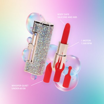 Diamond - Lipstick Vibrator - Iridescent
