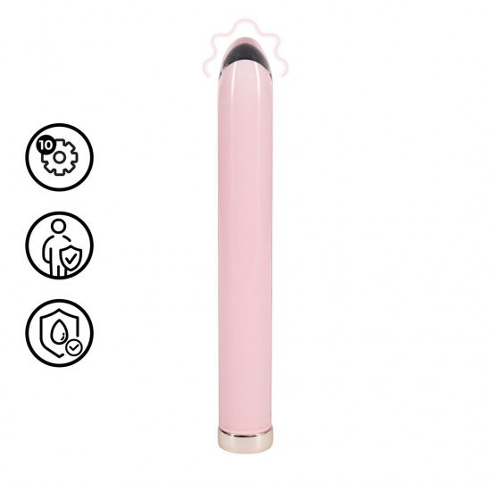 Apresentamos o Glass Vibe da Loveline, um vibrador de vidro liso e reto, projetado para estimulação clássica e conforto refinado. Feito de vidro premium, seguro para o corpo, oferece uma sensação firme e luxuosa que perm