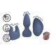 Apresentamos o Kit Vibrador Intercambiável, um conjunto versátil e compacto projetado para estimulação personalizada e conforto no dia a dia. Com um vibrador potente e intercambiável e capas com formato ergonômico, ele p