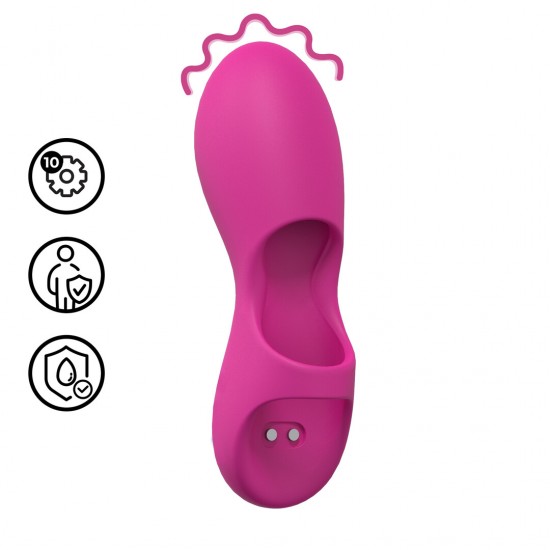 Apresentamos o Mini Vibrador de Dedo, um massajador compacto e ergonômico projetado para estimulação precisa e controle sem esforço. Seu design em silicone macio se encaixa confortavelmente ao redor do dedo, permitindo m