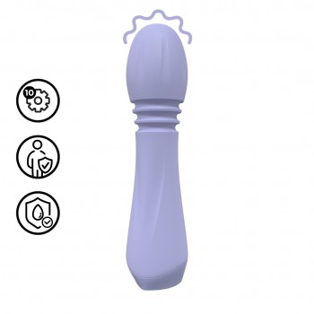 Mini Flexible Wand Vibrator - Lavender