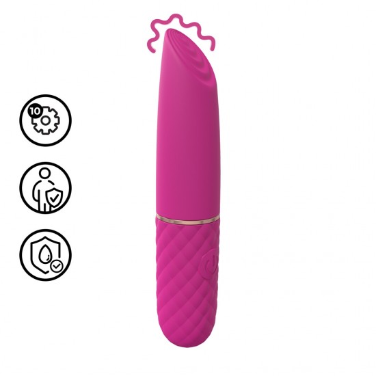 Apresentamos o Mini Vibrador Batom, um massajador compacto e discreto projetado para estimulação direcionada e conforto no dia a dia. Seu formato elegante, inspirado em um batom, oferece controle preciso, mantendo uma ap