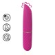 Apresentamos o Mini Vibrador Batom, um massajador compacto e discreto projetado para estimulação direcionada e conforto no dia a dia. Seu formato elegante, inspirado em um batom, oferece controle preciso, mantendo uma ap