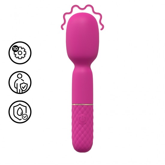 Apresentamos o Mini Vibrador Varinha, um massajador compacto e elegante projetado para estimulação precisa e conforto no dia a dia. Sua cabeça arredondada e cabo acolchoado oferecem equilíbrio, controle e facilidade de u