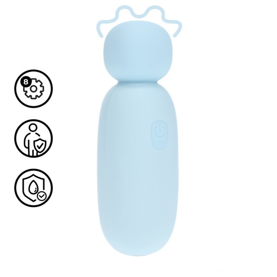 Mochi é uma mini varinha vibratória robusta com 8 funções, tão fofa quanto potente. Equipada com um motor F1 avançado e feita de silicone ultramacio, ela proporciona vibrações mágicas em um design compacto e encantador.