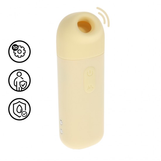 Sweetie é tão pequeno e charmoso quanto poderoso. Este vibrador de 15 funções é alimentado por um motor F1 avançado e pela tecnologia AirTap®, oferecendo sensações 2 em 1 de vibração e sucção através de seu acessório rem