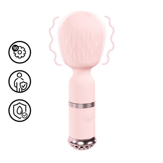 O Velour da Loveline International, Coleção Paris, é um mini vibrador texturizado com 10 funções. Operando a menos de 50 dB, proporciona prazer discreto e possui uma base iluminada que muda de cor a cada função. Oferece