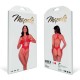 Descaradamente ousado, este body de rede com bojo aberto foi concebido para a máxima sedução. Com bojos totalmente à mostra, entrepernas aberta e uma tanga fio-dental super ousada, não deixa nada para a imaginação. A red