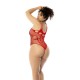 Esculpido para seduzir, este body de rede com strass brilha com detalhes que captam a luz e realçam cada curva. Strass cintilantes contornam o corpo, criando um efeito emagrecedor e favorecedor da silhueta, enquanto deli