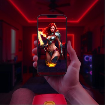 Solara - Fire Sorceress - Multi Function Masturbator