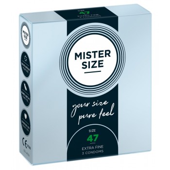 Mister Size 47mm  3pack