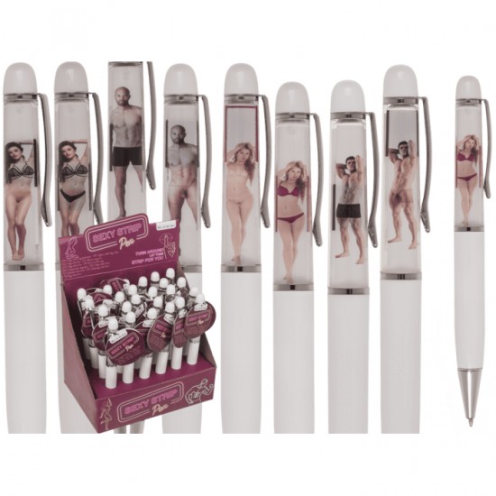 Caneta Sexy Strip sortidas