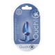 O Plug Anal Médio Ouch! de 3,1'' / 7,9 cm, com sua linda cor metálica, é único. Seja sozinho ou com seu parceiro, explore novos prazeres com estes lindos plugs de silicone macio Ouch!