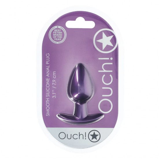 O plug anal Ouch! Médio de 7,9 cm (3,1