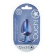 O Plug Anal Grande Ouch! de 3,5'' / 8,9 cm, com sua linda cor metálica, é único. Seja sozinho ou com seu parceiro, explore novos prazeres com estes lindos plugs de silicone macio Ouch!