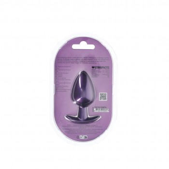 Smooth Silicone Anal Plug - Large - 3.5 / 8,9 cm 