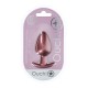 Smooth Silicone Anal Plug - L - Rose Gold O Plug Anal Grande Ouch! de 3,5'' / 8,9 cm, com sua linda cor metálica, é único. Seja sozinho ou com seu parceiro, explore novos prazeres com estes lindos plugs de silicone macio Ouch!