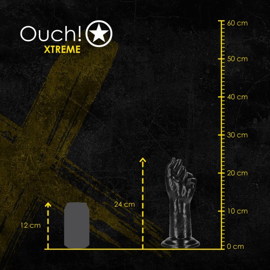 Fist of Pleasure é um dildo para fisting fabricado na Europa que combina design realista e qualidade superior. Este acessório foi criado para quem busca estimulação anal ou vaginal intensa e profunda. Sua estrutura semir