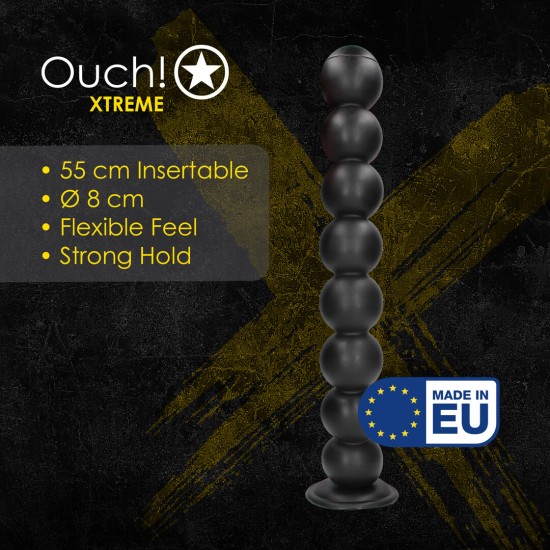 Balls of Lust é um plug anal de tamanho generoso, fabricado na Europa, com um design exclusivo caracterizado por oito esferas interligadas do mesmo diâmetro, projetado para proporcionar uma estimulação contínua e envolve