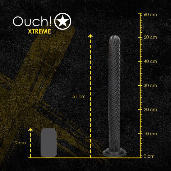 O Titan Twist é um plug anal de tamanho generoso, fabricado na Europa, que transforma cada momento em uma experiência intensa e envolvente. Seu design em espiral contínua foi projetado para oferecer uma estimulação única