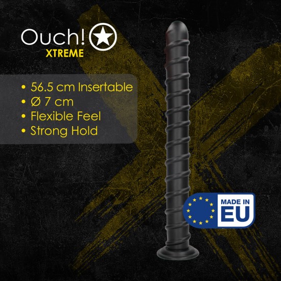 Pole of Power é um plug anal de tamanho generoso, fabricado na Europa, perfeito para quem busca intensidade incomparável. Seu design em espiral contínua envolve e proporciona sensações profundas e irresistíveis a cada mo