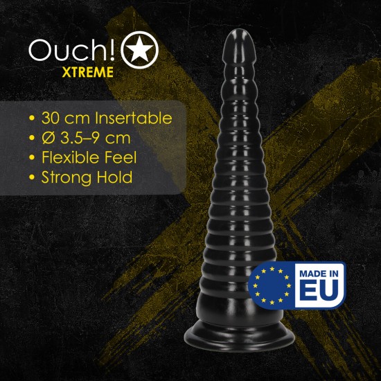 O Twisted Vortex é um plug anal de tamanho generoso, fabricado na Europa, que, graças ao seu design piramidal e diâmetro crescente, oferece uma experiência intensa e envolvente, elevando cada utilização a um nível superi