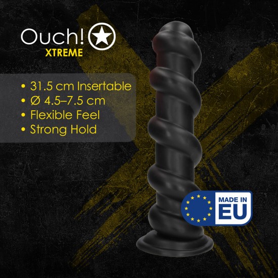 O Hole Driller é um plug anal fabricado na Europa que, graças ao seu design e diâmetro perfeitos, oferece uma experiência intensa e envolvente, elevando cada utilização a um nível superior de prazer. Sua estrutura semirr