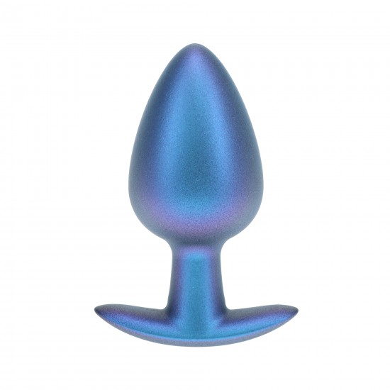 O Plug Anal Grande Ouch! de 3,5'' / 8,9 cm, com sua linda cor metálica, é único. Seja sozinho ou com seu parceiro, explore novos prazeres com estes lindos plugs de silicone macio Ouch!