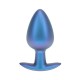 O Plug Anal Grande Ouch! de 3,5'' / 8,9 cm, com sua linda cor metálica, é único. Seja sozinho ou com seu parceiro, explore novos prazeres com estes lindos plugs de silicone macio Ouch!