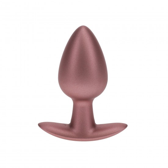O Plug Anal Médio Ouch! de 3,1'' / 7,9 cm, com sua linda cor metálica, é único. Seja sozinho ou com seu parceiro, explore novos prazeres com estes lindos plugs de silicone macio Ouch!