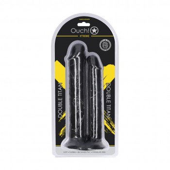 Double Titan - Realistic Double Dildo - 824 gr / 24,5 cm 