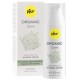 pjur ORGANIC Care – o creme íntimo sem fragrância com 97% de ingredientes naturais e veganos. Proporciona hidratação intensa e duradoura, acalma a pele irritada e estimula a regeneração natural – para uma pele completame