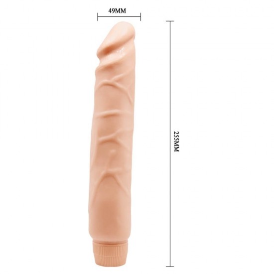 Um pênis realista, enorme e detalhado, projetado para te levar a uma experiência inesquecível. Nossos clientes adoram a aparência e a sensação erótica deste vibrador super popular, e você também vai adorar quando aumenta