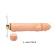 Realismo no seu melhor! Este fantástico vibrador em forma de dildo com curvatura inclui uma cabeça flexível, corpo realista e uma base alargada para máxima estimulação. E não se esqueça de levá-lo para um mergulho, pois