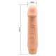 Realismo no seu melhor! Este fantástico vibrador em forma de dildo com curvatura inclui uma cabeça flexível, corpo realista e uma base alargada para máxima estimulação. E não se esqueça de levá-lo para um mergulho, pois