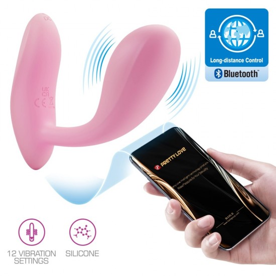 O vibrador Pretty Love proporciona prazer discreto e ntenso para o ponto G dela, quando e onde quiser! Com um design ergonômico e curvado, este vibrador para ponto G da Pretty Love oferece uma superfície aveludada e ma