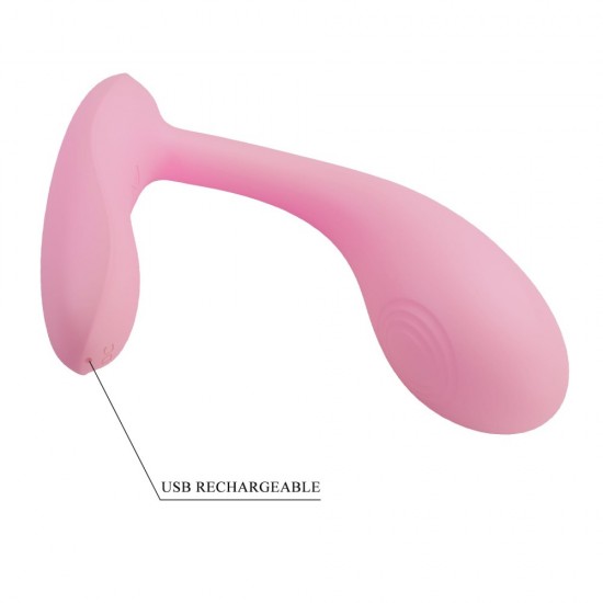 O vibrador Pretty Love proporciona prazer discreto e ntenso para o ponto G dela, quando e onde quiser! Com um design ergonômico e curvado, este vibrador para ponto G da Pretty Love oferece uma superfície aveludada e ma