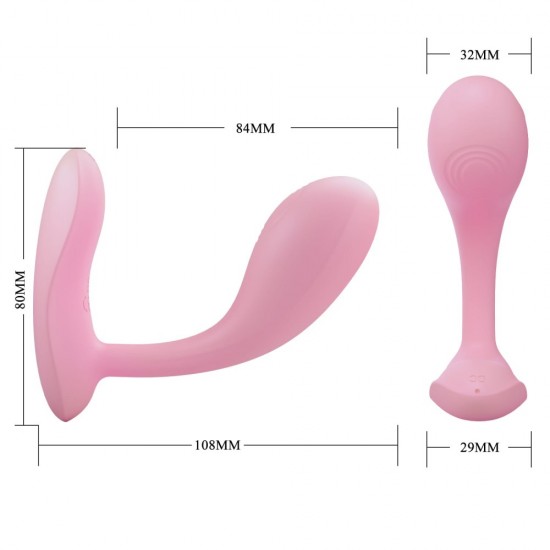 O vibrador Pretty Love proporciona prazer discreto e ntenso para o ponto G dela, quando e onde quiser! Com um design ergonômico e curvado, este vibrador para ponto G da Pretty Love oferece uma superfície aveludada e ma