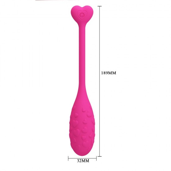 Desfrute de prazer em qualquer lugar com este vibrador em formato de ovo incrivelmente discreto e controlado por aplicativo. Este vibrador oval é ideal para preliminares e estimulação durante o dia. Leve sua vida amorosa