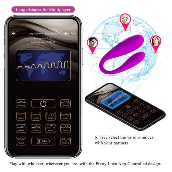 Este fabuloso vibrador de silicone com 12 funções é o brinquedo sexual ideal para aumentar a paixão entre você e seu parceiro. O silicone macio e aveludado proporciona uma sensação incrível na pele, e as 12 funções de vi