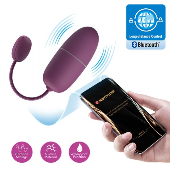 Mais diversão e mais exploração para você e seu(sua) parceiro(a). Este vibrador em formato de ovo, controlado por aplicativo, é perfeito para prazer silencioso e discreto, além de ser eficaz para o fortalecimento das par