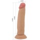 Mais um fantástico realista da nossa linha de brinquedos sexuais, feito de material TPR com design que imita a pele humana e possui um núcleo com textura de vértebras. Este dildo super realista em formato de pênis tem um