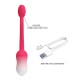 O vibrador em formato de ovo é feito de silicone totalmente à prova d'água para facilitar a limpeza, além de proporcionar diversão intensa e molhada no chuveiro ou na banheira, usando o seu telemóvel ou o do seu par