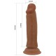 Mais um dildo fantástico da nossa linha de brinquedos sexuais realistas, feito de material TPR realista com design de núcleo vertebral. Este super dildo realista possui uma cabeça generosa e pele deslizante para sensaçõe
