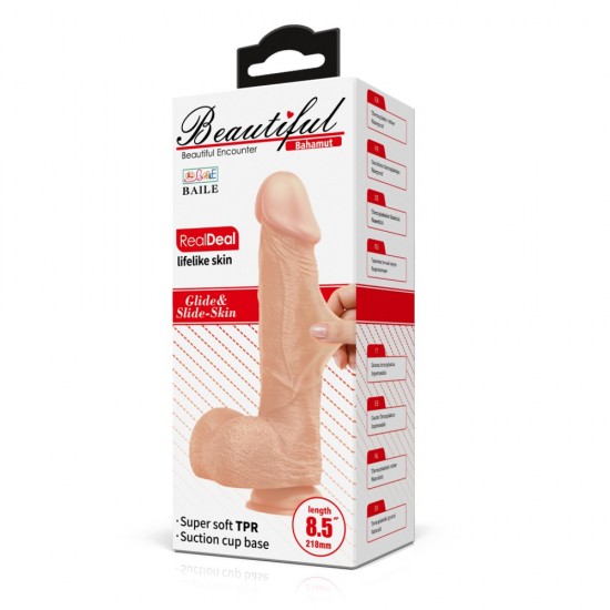 Com um formato perfeito, este dildo curvo realista possui um arco pronunciado, ideal para estimulação do ponto G, proporcionando uma massagem incrível no seu ponto sensível com facilidade. Com o comprimento perfeito, des