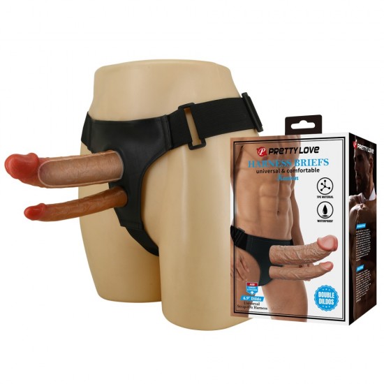 Este dildo com tiras ocas para homens tem um toque suave e realista e uma ponta peniana realista para estimular sua parceira internamente e proporcionar um prazer intenso. Use este dildo vestível com ou sem ereção, ou me
